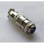 XS12 2Pin Panel Mount Circular Connector (Male + Female)